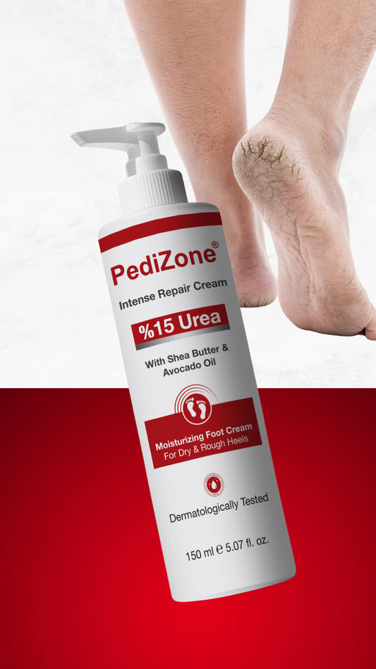 Pedizone %15 Üreli Onarıcı Çatlak Topuk ve Ayak Kremi