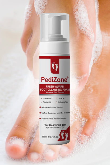 Pedizone Fresh Guard Foot Cleansing Foam - Ayak Temizleme Köpüğü 200ml