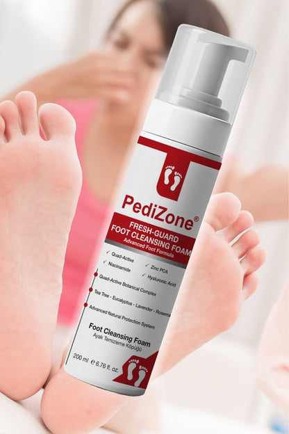 Pedizone Fresh Guard Foot Cleansing Foam - Ayak Temizleme Köpüğü 200ml